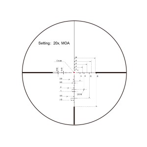 Прицел Vector Optics Continental Hunting ED 3-24x56, SF, VECON-CDM (MOA) арт.: SCOL-50 [VECTOR OPTICS]